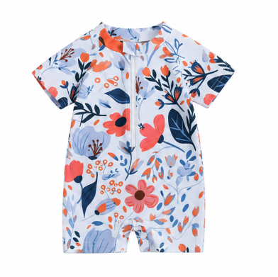 maillot de bain fille manches courtes - lilia
