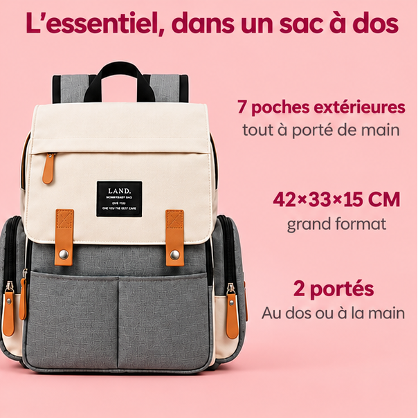 Sac à langer design - Orin